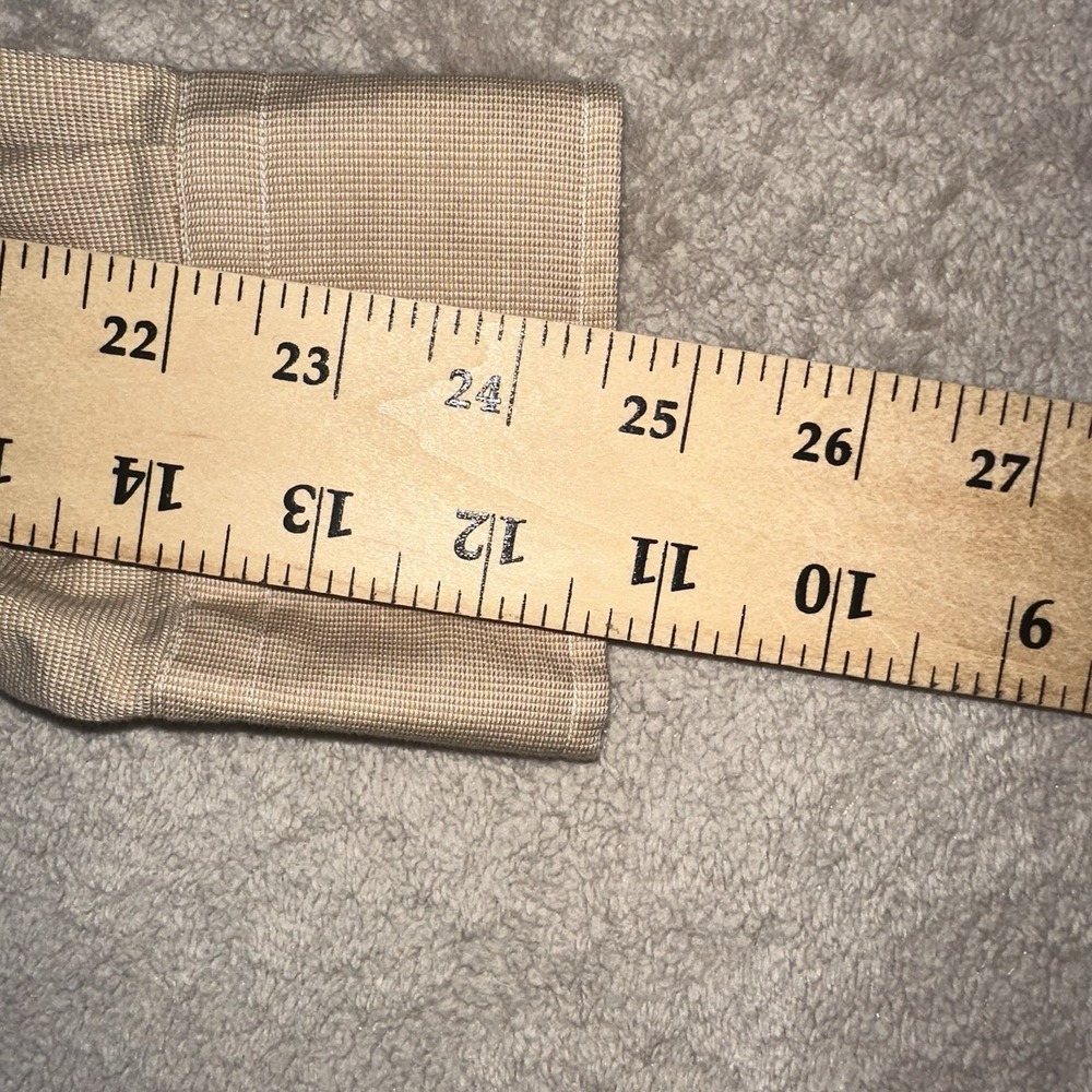 Vintage Polo Ralph Lauren Andrew Shirt Mens XL 16.5 34/35 Beige Tan Woven Cotton - Picture 5 of 9